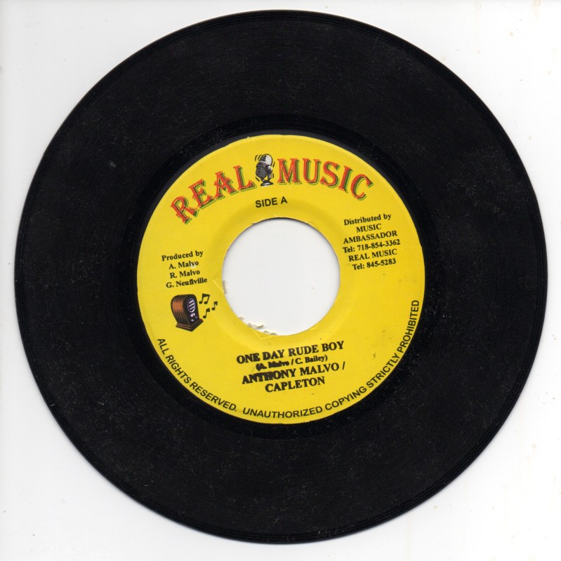 Anthony Malvo & Capleton - One Day Rude Boy - YouTube