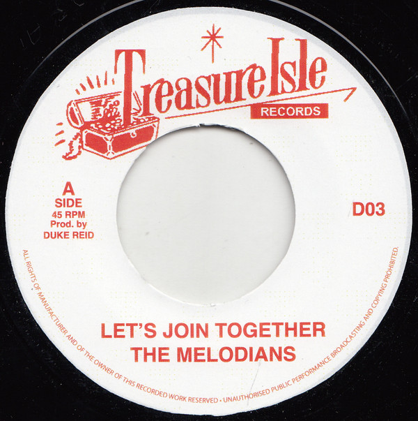英7” The Melodians I Caught You / I Know Just How She Feels TI7022 Treasure Isle /00050 Melodians – I Caught You – Vinyl (Green Label, 7