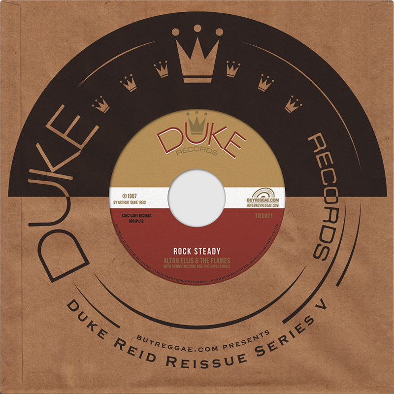 Rock Steady - Alton Ellis (7 Inch) on Duke Records / Buyreggae
