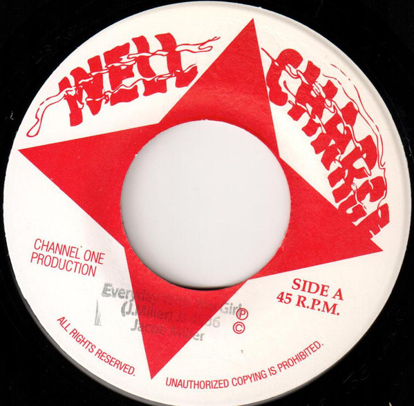 Jacob Miller／Everyday With You Girlレゲエ Everyday With You Girl - Jacob Miller (7 Inch) on Well