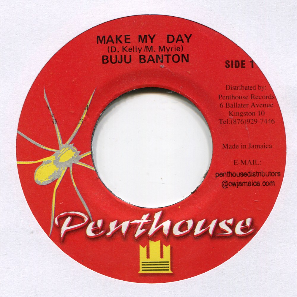 Make My Day - Buju Banton (7 Inch) on Penthouse Records