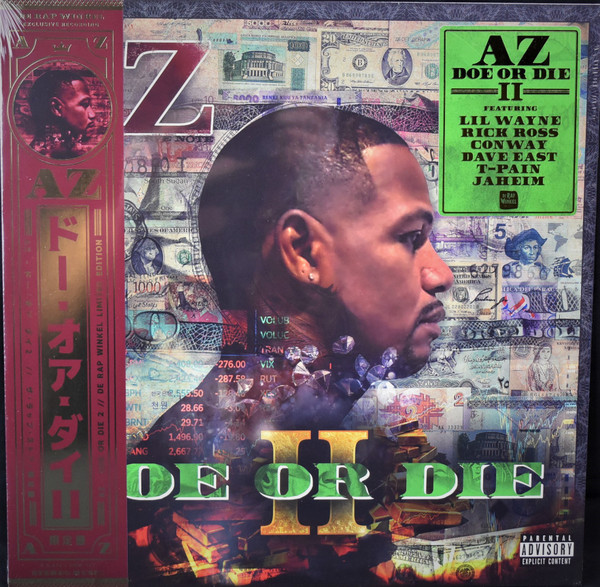 Doe Or Die II - Az (LP) on de Rap Winkel Records | Buyreggae
