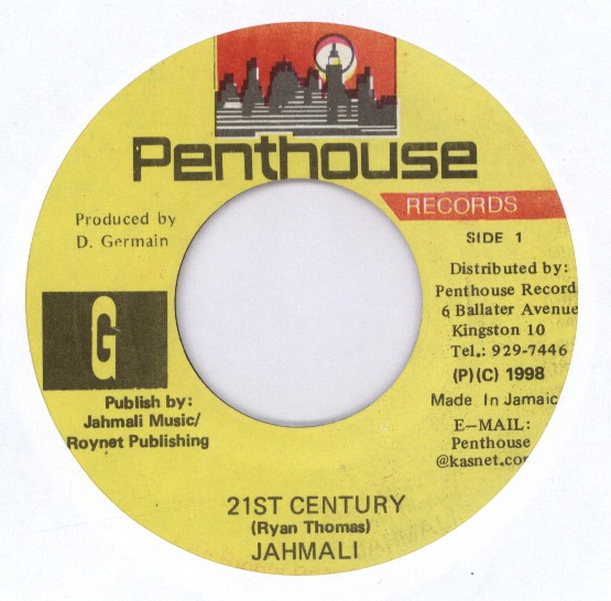 21st Century - Jah Mali (7 Inch) on Penthouse Records