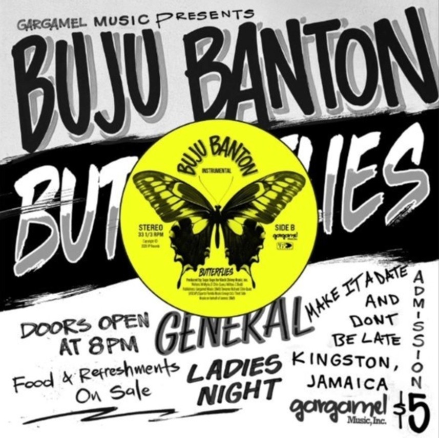 Butterflies (Pre-Order: 17.07.2026) - Buju Banton (7 Inch) on Vp