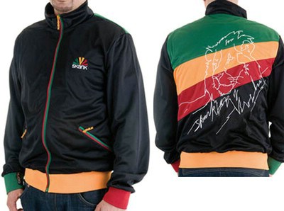 rasta track jacket